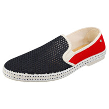 Rivieras TDM FRANCE Herren - Espadrillenschuhe aus Textil in Navy Rot - 43 EU