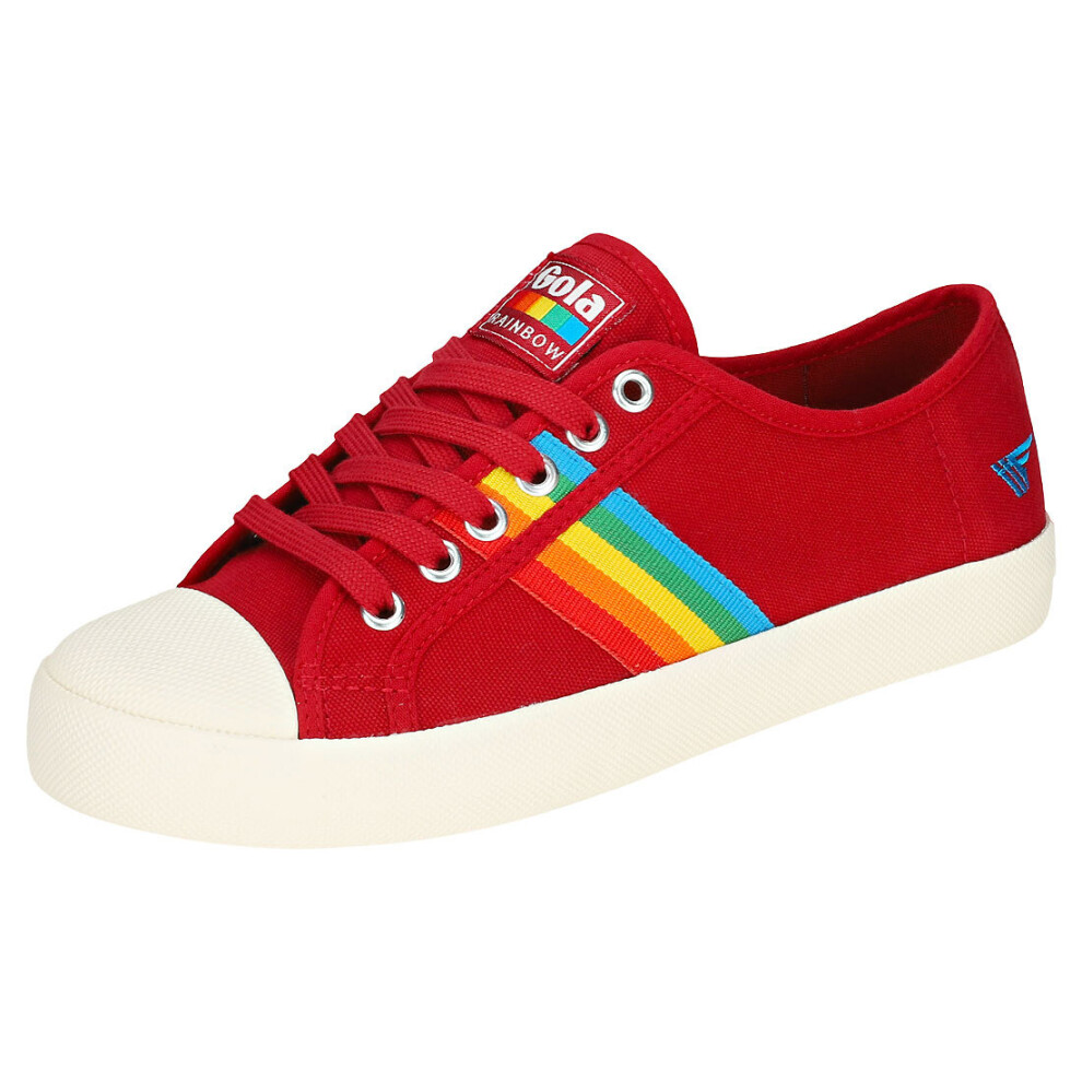 (3) Gola Coaster Rainbow Womens Fashion Trainers