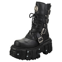 (43) New Rock Schwarz Punk & Rock Plattformschuhe Unisex
