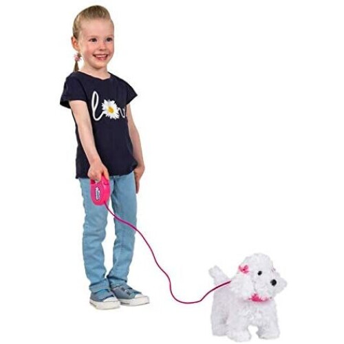 Fluffy Puppies Walking Puppy Poodle With Remote Control