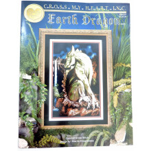 Earth Dragon Cross Stitch Chart - Cross My Heart - Fantasy