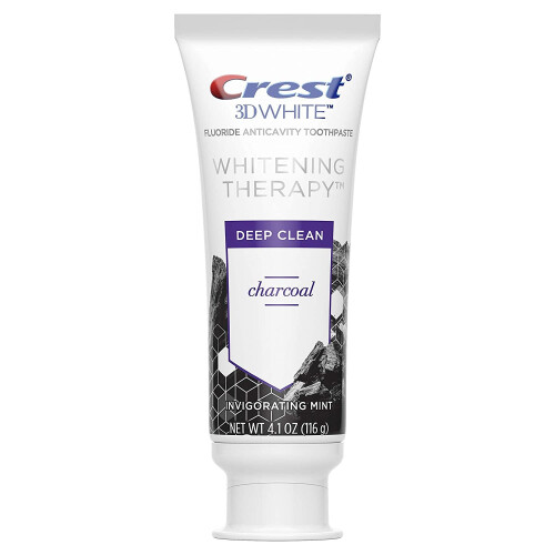 Crest Crest 3D White Charcoal Whitening Therapy Toothpaste, Invigorating Mint, 4.1 oz (116 g) 2