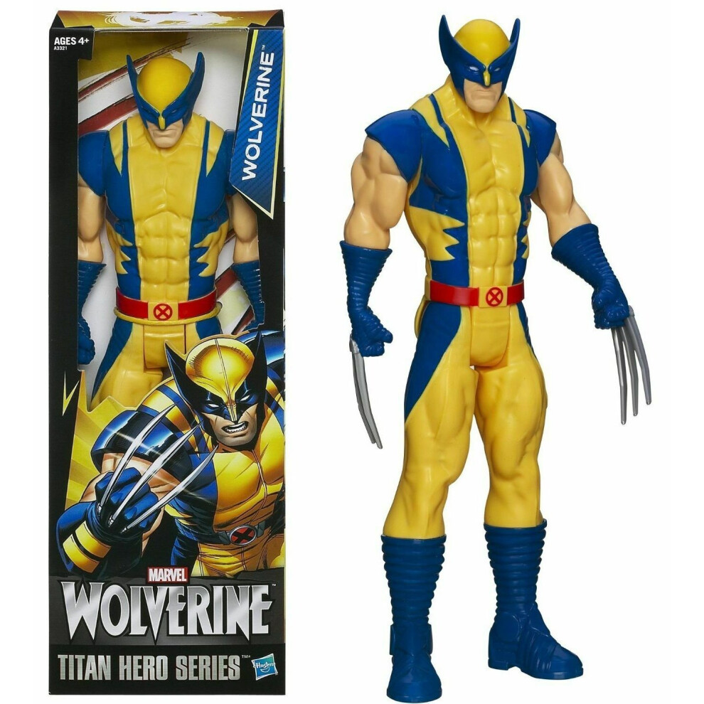 Wolverine X MEN Action Figure Licensed Marvel Hasbro Titan Hero Series