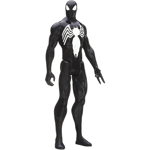 Hasbro Spider-Man Marvel Ultimate Titan Hero Series Black Suit Figure