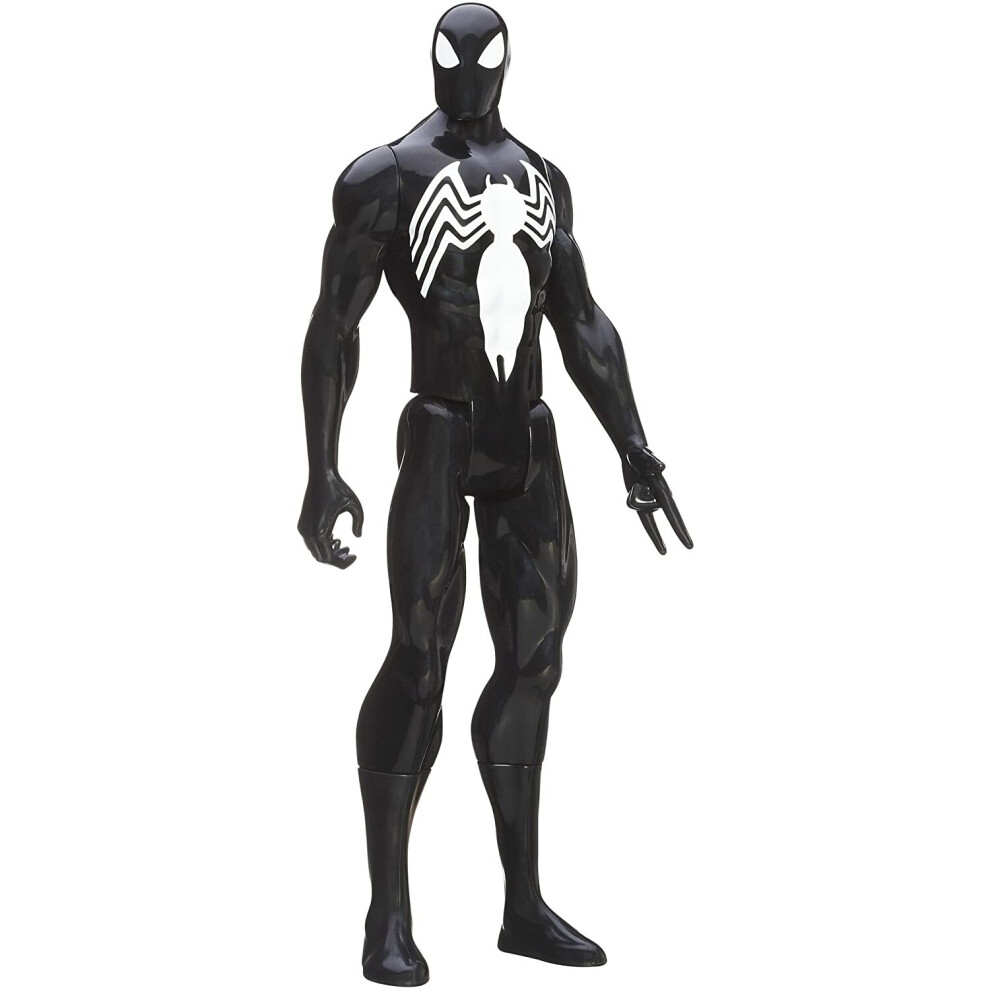 Spider-Man Marvel Ultimate Titan Hero Series Black Suit Figure