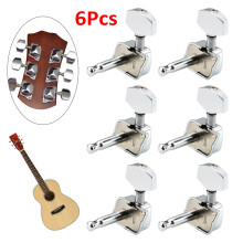 6Pcs Acoustic Guitar Tuning Pegs Tuners Machine Heads Electric Part