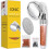 Ionic Shower Head Handheld High Pressure Water Saving 3 Modes Adjustable Filter 1