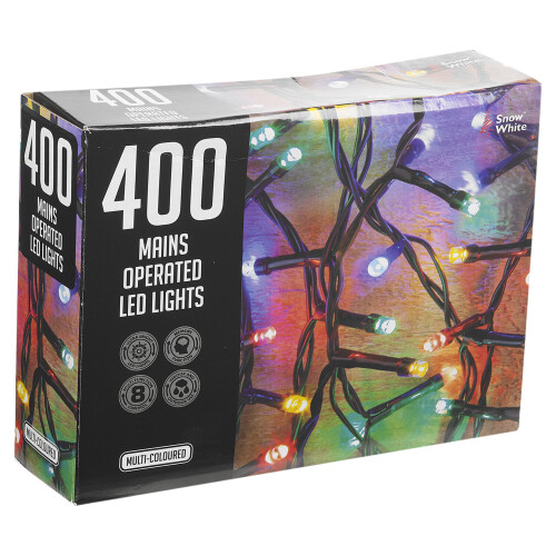 (400 Lights , Cold White ) Multi Function Lights | Christmas Led ...