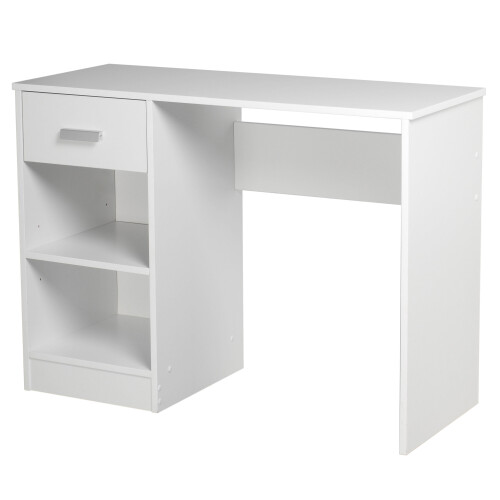 URBN Living (White) Wooden Office Desk | Bedroom Computer Work Table 1