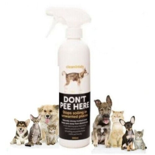 Dog & Cat Training Don't Pee Here Stop Soiling Urinating Deterrent