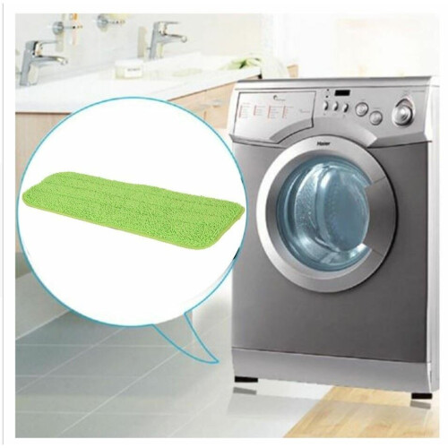 103220 Microfibre Spray Mop Replacement Pads - Pack of 3, 42cm x 14cm, Reusable, Easy Hook & Loop Attachment 1
