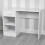URBN Living (White) Wooden Office Desk | Bedroom Computer Work Table 5