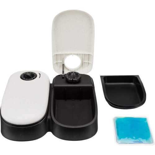 Trixie Automatic Meal Pet Feeder Dog Cat Food Dispenser Timer Dish Feed 1