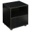 URBN Living (Black, 1) Wooden Nightstands with 1-2 Drawers Bedside Table 1