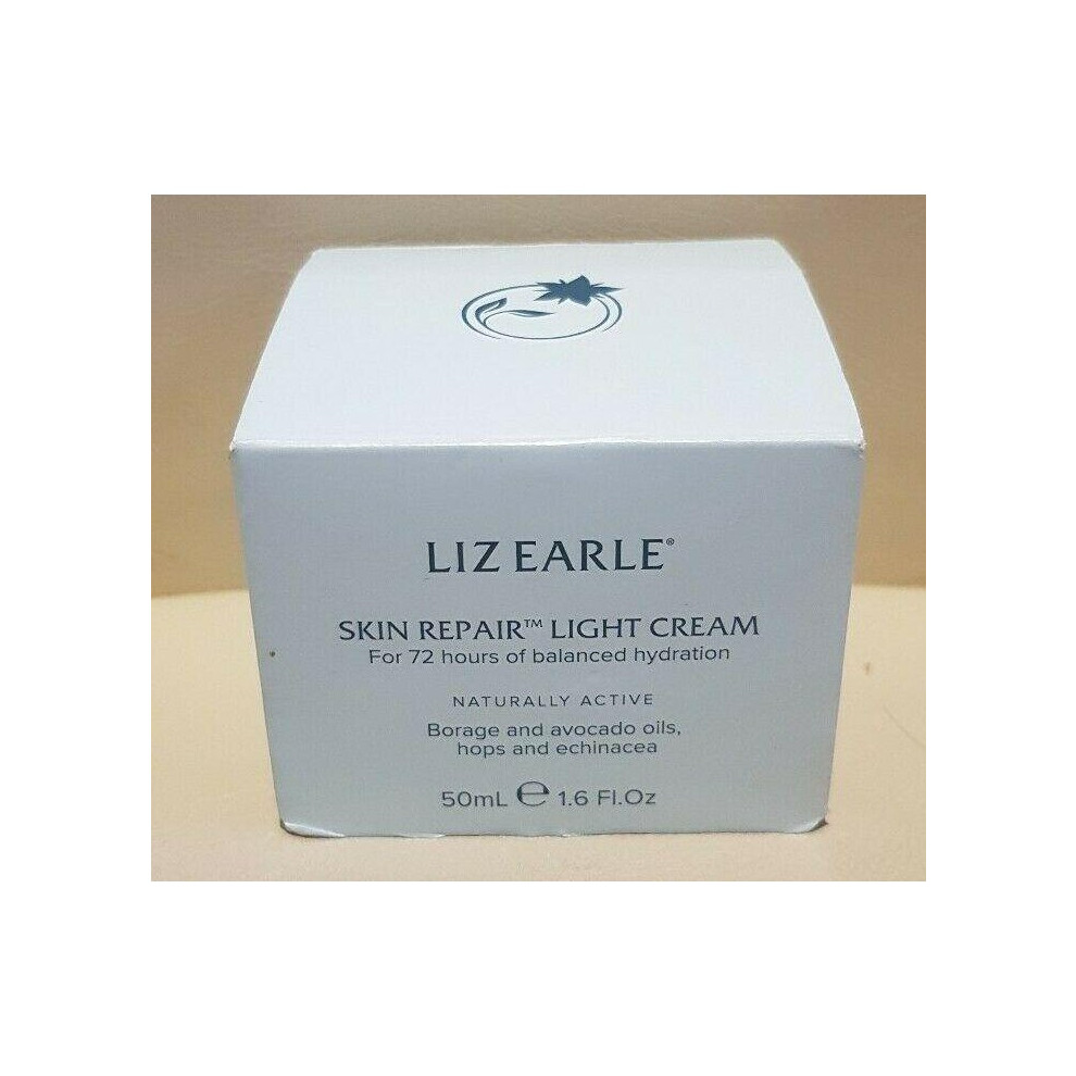 New boxed Liz earle skin repair light cream 50ml