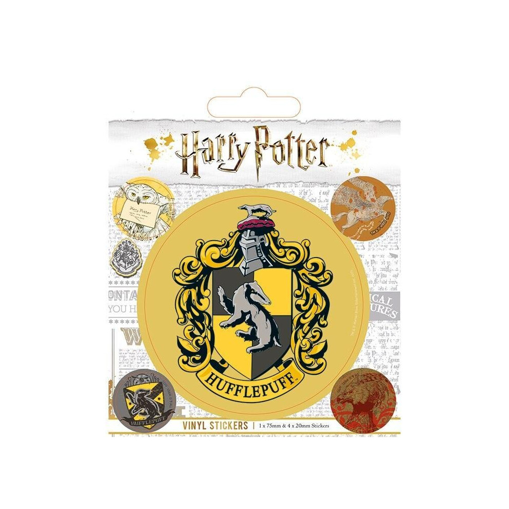 Harry Potter (Hufflepuff) Vinyl Stickers