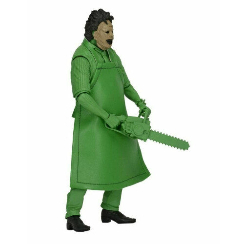 NECA The Texas Chainsaw Massacre Leather Face Scale Figure 1