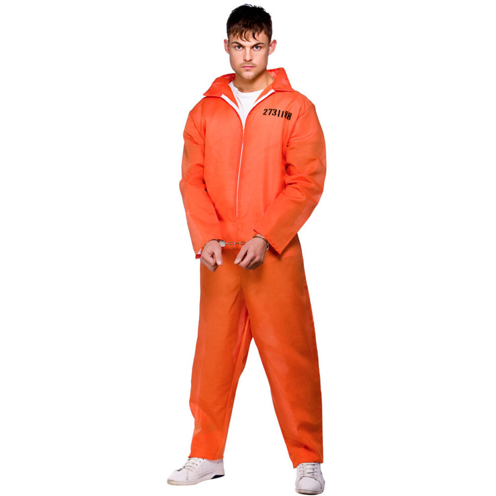 (XS) Orange Convict / Prisoner Jumpsuit