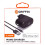 Griffin 2.4A Mains Charger with USB-A to Lightning Cable - Black 3