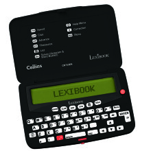 Collins Bradford's Electronic Crossword Solver CR753EN - Large Display, Easy-Press Buttons, Portable, Calculator, 50-Word Personal List