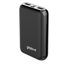 Portable Power Charger 10000mAh Powerbank - Black