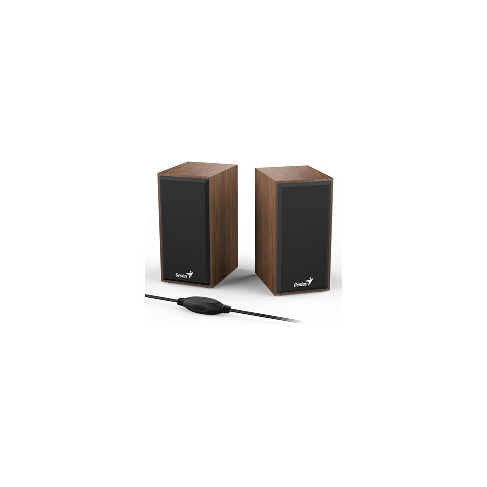 Genius Sp-Hf180 Wooden Stereo Speakers 4710268256991