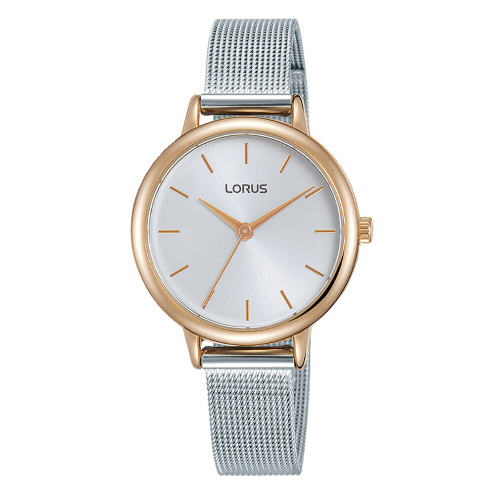 Ladies Watch with Polished Rose Gold Plated Case