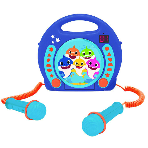 Baby Shark CD Player with Microphones 2