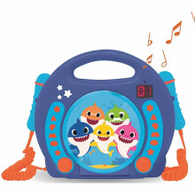 Baby Shark CD Player with Microphones
