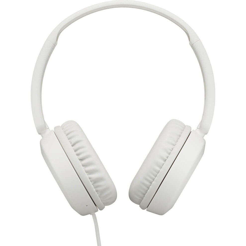 Jvc Foldable Headphones With Remote Mic - White