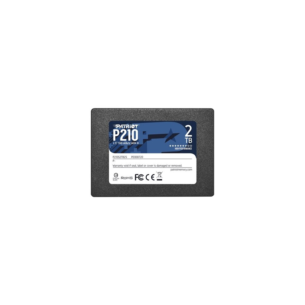 Patriot P210 Ssd 2Tb Sata 3 Internal Solid State Drive 2.5Ã¢ÂÂ