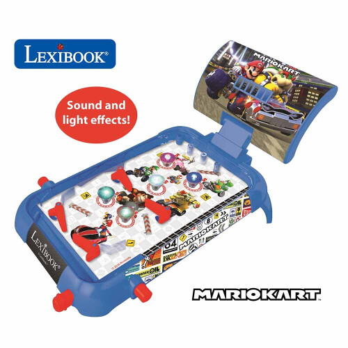 Mario Kart Electronic Pinball with Lights & Sounds 2
