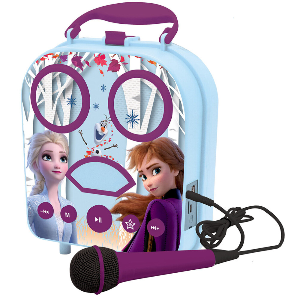 Disney Frozen II My Secret Portable Karaoke with Microphone