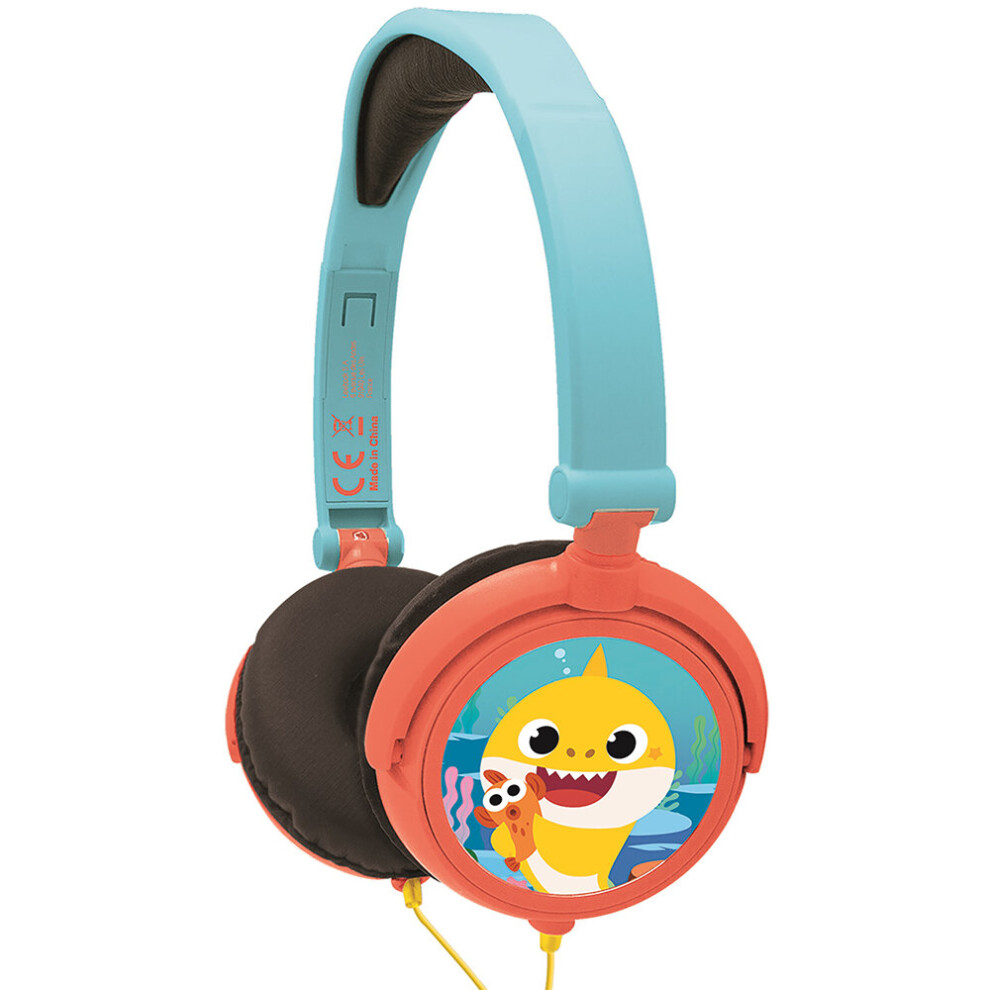 Baby Shark Foldable Stereo Headphones With Volume Limiter 3380743087665