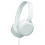 JVC Foldable Headphones with Remote Mic - White 3