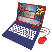 Zweisprachiger Lerncomputer Spiderman - LEXIBOOK - 124 Aktivitäten
