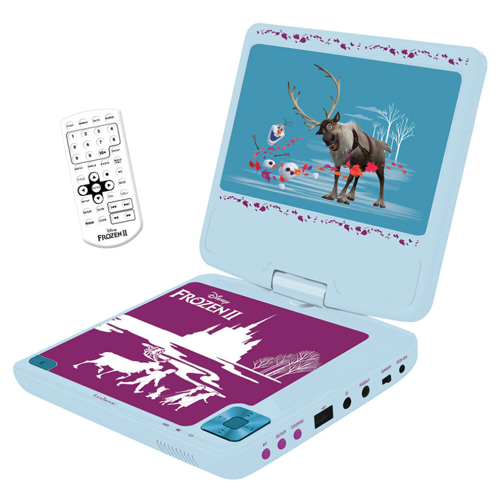Lexibook Disney Frozen Ii Portable Dvd Player