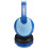 Kidz Wireless Bluetooth DJ Style Headphones - Blue 2