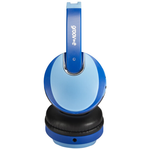 Kidz Wireless Bluetooth DJ Style Headphones - Blue 1