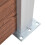 VidaXL vidaXL Gartenzaun WPC 353186 cm Braun 7