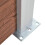 VidaXL vidaXL Gartenzaun WPC 180186 cm Braun 5