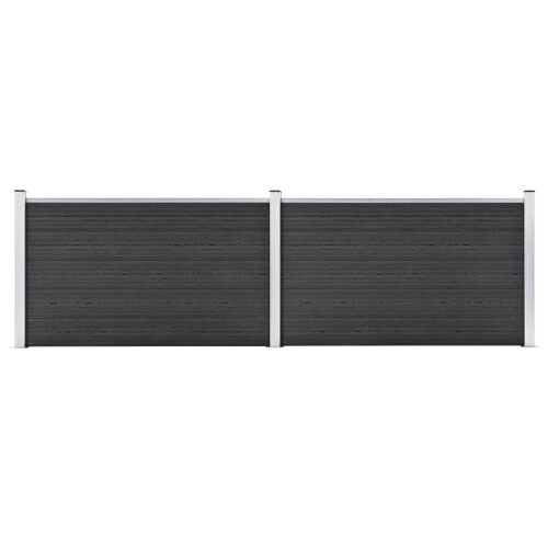 VidaXL vidaXL Gartenzaun WPC 353x106 cm Grau