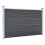 VidaXL vidaXL Gartenzaun WPC 699x106 cm Grau 3