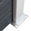 VidaXL vidaXL Gartenzaun WPC 699x106 cm Grau 5