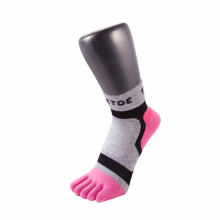 (39-42, Rosa) TOETOE - 1 Packung Sports Light Runner Zehensocken Für Männer Und Frauen