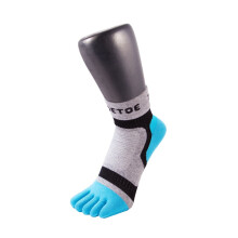 (6-8 A, Blau) TOETOE - 1 Packung Sports Light Runner Zehensocken Für Männer Und Frauen
