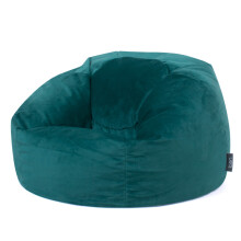 (Teal Green) Classic Velvet Bean Bag Chair, Living Room Bean Bags for Adults