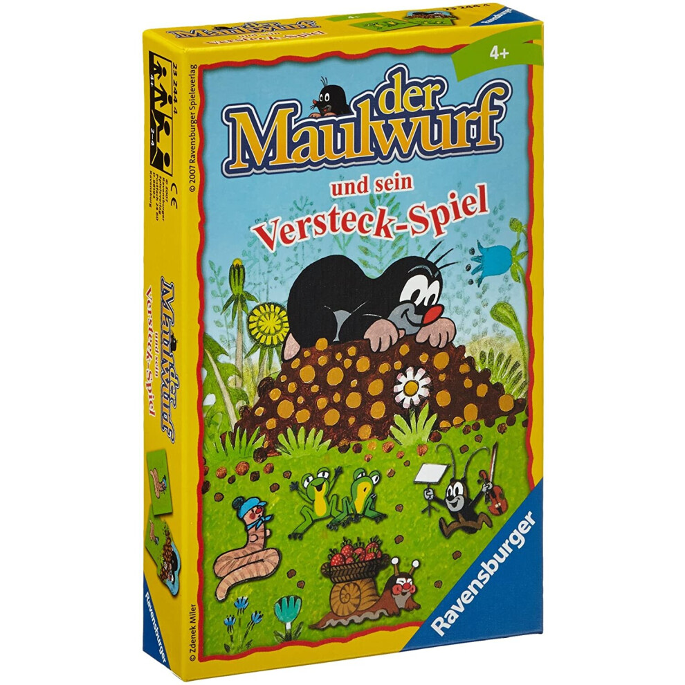 Ravensburger 23244 4 'The Mole And His Hide-And-Seek' Game