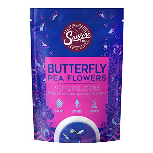 Suncore Foods, Fleurs de Pois Papillon, 1 oz (28 g)