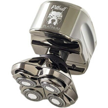 Skull Shaver Pitbull Platinum Pro Electric Head and Face Razor for Men with Bonus CR-3 Blade